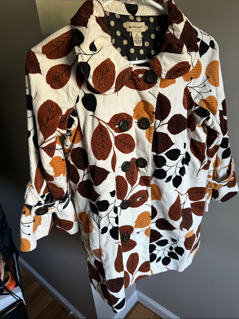 Anthropologie Swing Coat